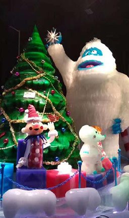 冰雕-冰雪世界-大型冰雕展制作公�?赛北冰雕官网